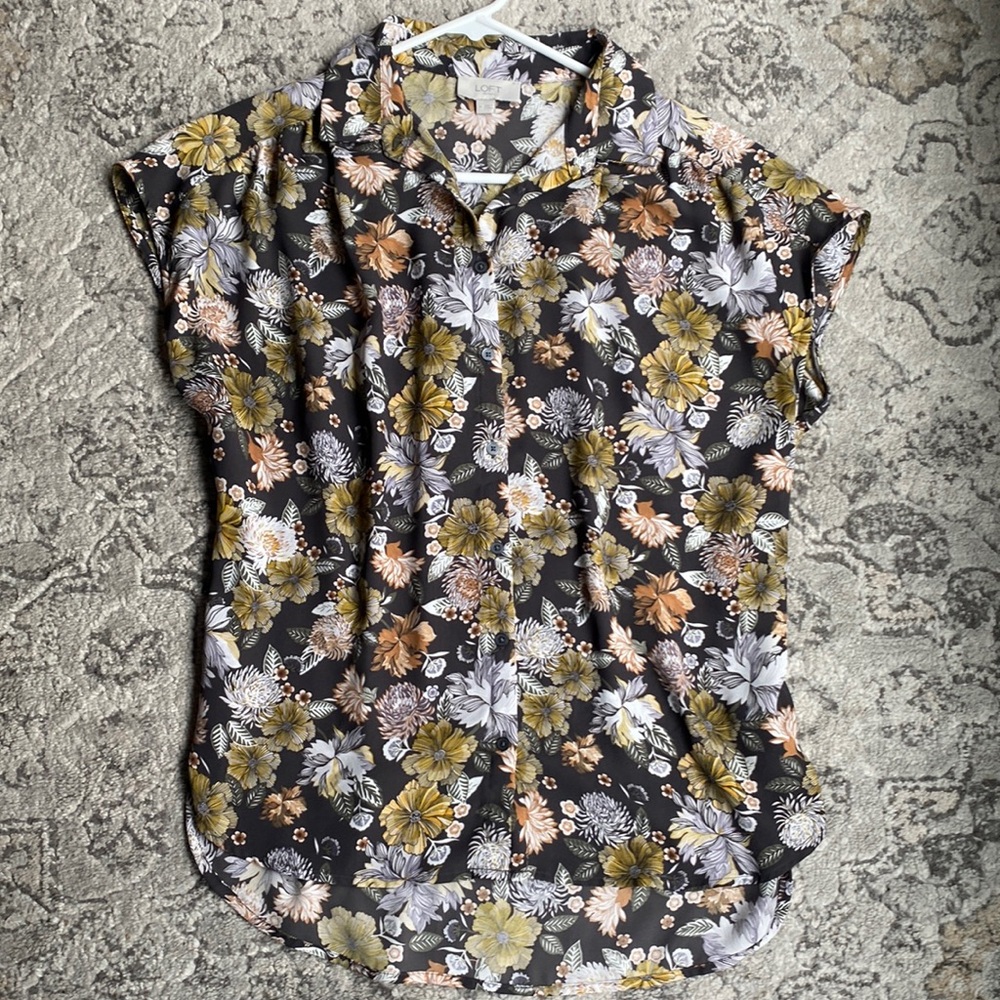 Loft Floral Top